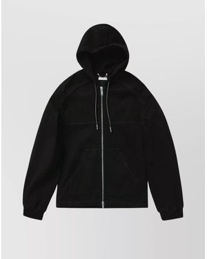 1989 STUDIO Denim Zip Hoodie - Black