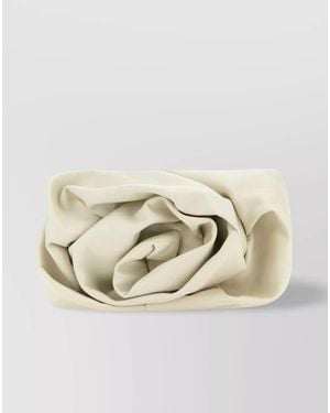 Burberry Na Lamb Leather Clutch Bag - Metallic