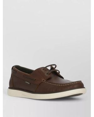 Barbour Leather Loafers - Brown