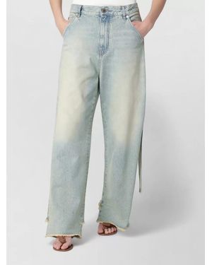 DARKPARK Wide-Leg Trousers - Blue
