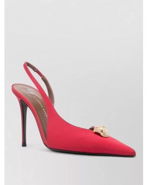 Giuseppe Zanotti Embellished Slingback Pumps - Pink