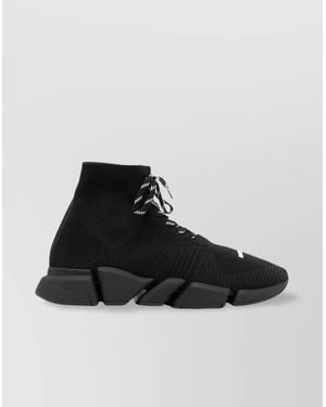 Balenciaga Speed 2.0 Knit Sneaker - Black