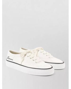 Jacquemus Cotton Low-Top Trainers - White