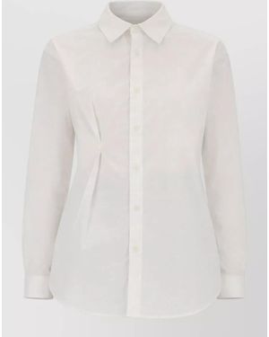 THE GARMENT Cyprus Shirt Tailored Fit Long Sleeves Back - White