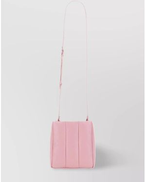 Stand Studio Dya Leather Shoulder Bag - Pink