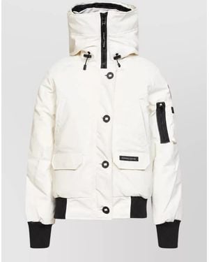 Canada Goose Parka Coat - White