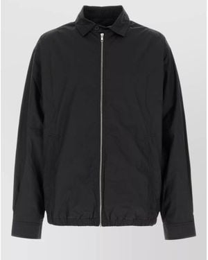GIMAGUAS William Cotton Jacket Collared Neck - Black