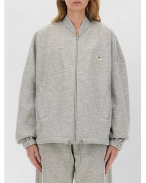 Fiorucci Angel Zip Hoodie Regular Fit Knitwear - Grey