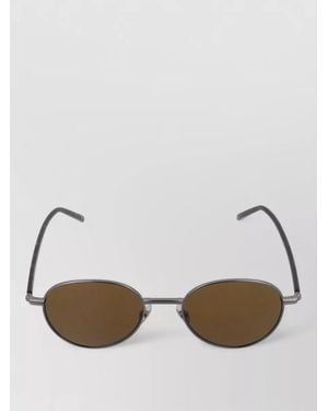Saint Laurent Square Sunglasses - Natural