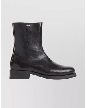 Our Legacy Leather Ankle Boots - Black