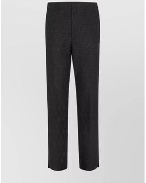 Fendi Ff Trousers - Black