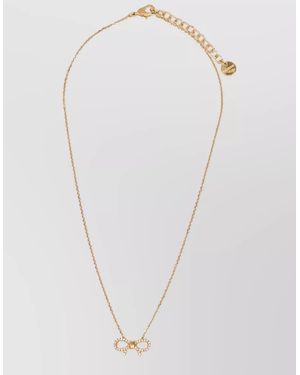 Ferragamo Glass Necklace - White