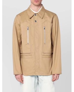 NAMACHEKO Cotton Overshirt Jacket - Natural