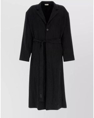 Fear Of God Lyocell Trench Coat - Black