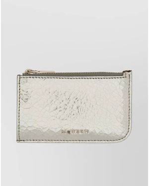 McQueen Leather Card Holder - Natural