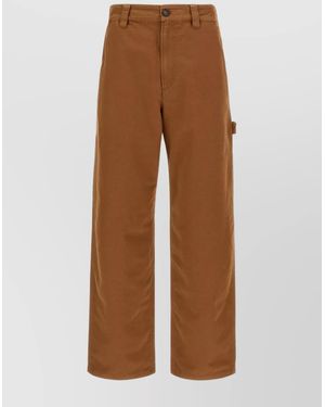 A.P.C. Wide-Leg Trousers - Brown