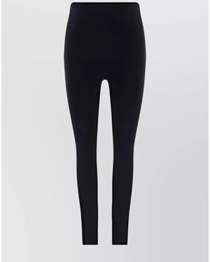 Wolford High-Rise Stretch Leggings - Blue