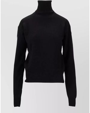 Saint Laurent Cashmere Turtleneck Jumper - Blue
