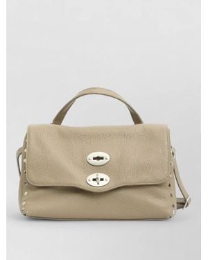 Zanellato Daily S Shoulder Bag Grained Calfskin - Natural