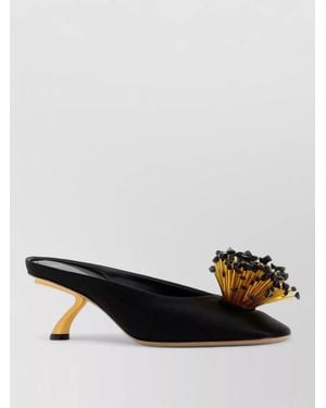 Ferragamo Satin Mules - Multicolour