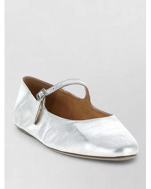 Marsèll Leather Ballet Flats - White
