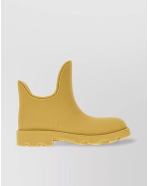 Burberry Rubber Ankle Boots - Metallic