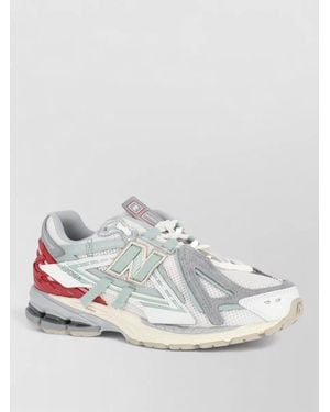 New Balance Mesh Upper Low Trainers Rubber Outsole - White