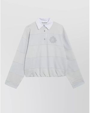Acne Studios Fitted Jacket - White