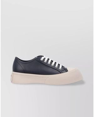 Marni Leather Pablo Low-Top Trainers - Multicolour