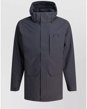 Patagonia Polyester Parka - Blue