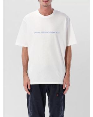 Gramicci Graphic Cotton Short-Sleeve T-Shirt - White