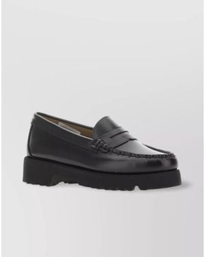 G.H. Bass & Co. Leather Loafers - Black
