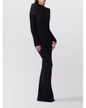 Entire studios Wool Maxi Dress - Black