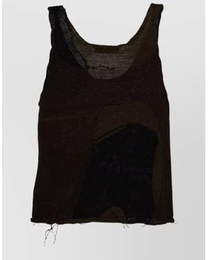 Our Legacy Cotton Solo Top - Black