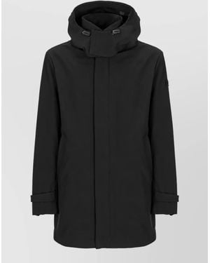 Peuterey Hooded Puffer Jacket - Black