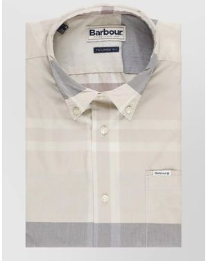 Barbour Tartan Long-Sleeve Shirt - Gray
