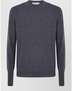 Ballantyne Cashmere Crew-Neck Jumper - Blue