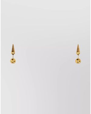 Jil Sander Metal Earrings - Multicolour