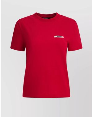 JACQUEMUS 売れ筋商品|||ジャクエムス Tシャツ トップス レディース Tops Pink ロンT ピンク系 JACQUEMUS(ジャックムス) トップス(レディース