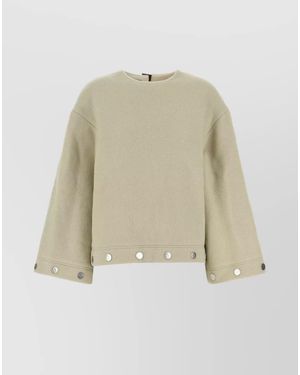 Nanushka Oversized Anwen Jumper - Natural