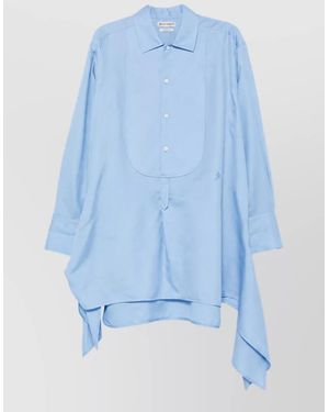 JW Anderson Knotted Shirt Dress - Blue