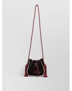 forte_forte Leather Bucket Bag - White