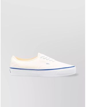 Vans Lace-Up Low-Top Shoes Rubber Sole - White