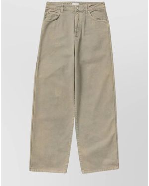 1989 STUDIO Denim Straight-Leg Trousers - Natural