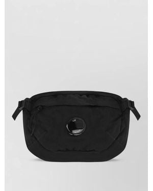 C.P. Company Quilted Nylon Belt Bag - Black