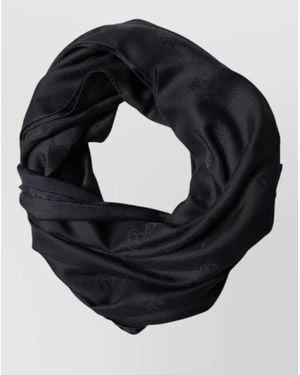 Dolce & Gabbana Silk Stole Scarf - Black