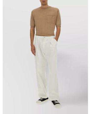 Moschino Wool And Silk Jumper - White