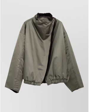 Frankie Shop Reversible Faux Fur Puffer Jacket - Multicolour