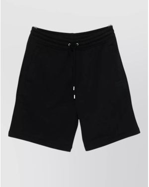 Maison Kitsuné Cotton Deck Shorts - Black