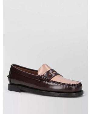 Sebago Leather Moccasins - Brown